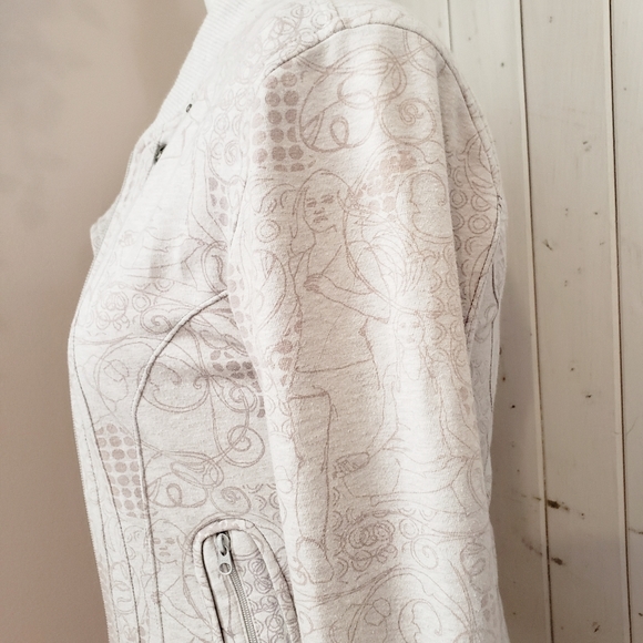 LULULEMON | VINTAGE GRAPHIC BOMBER STRETCH COTTON - Picture 4 of 16